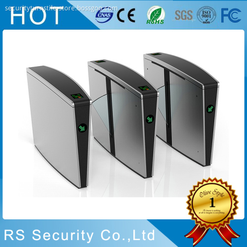 Automatic Turnstile IR Sensor Flap Barrier Gate